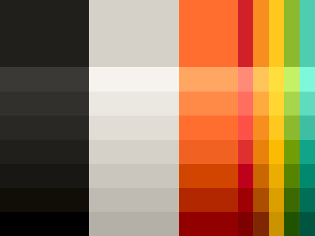 Mastercard's new brand colours