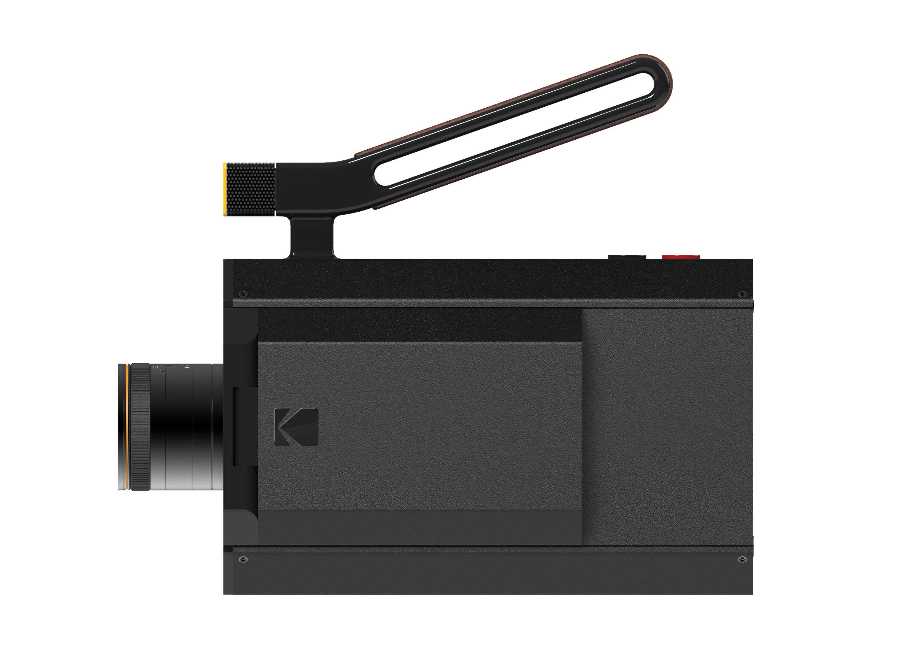 The new Super 8 camera. Kodak worked with Yves Behar to create it