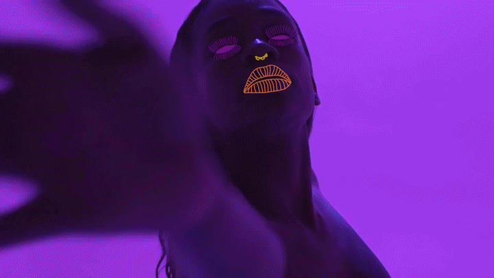 Bones commissioned by Red Bull Music Academy to make a series of GIF portraits for Awful Records London show at St Johns Church in Hackney. GIFs were also projected as a large installation at the show.