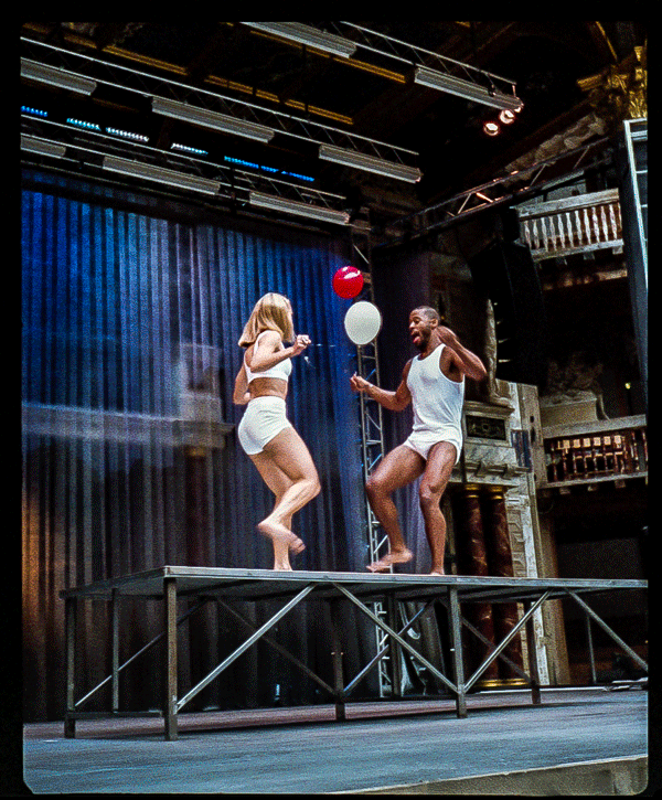 GIF by Kate Bones. Taken during a rehearsal of Imogen at the Globe theatre