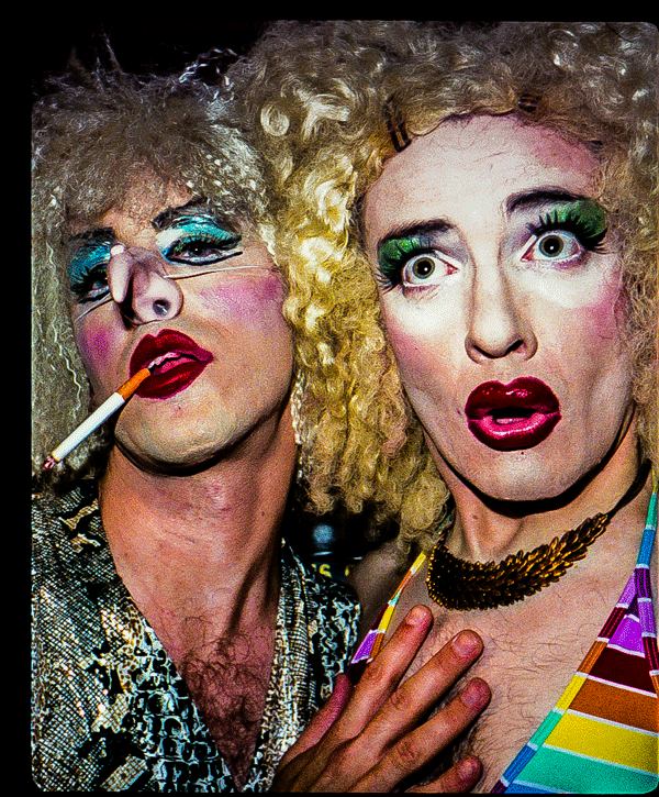 Polly & Annie, performers at NYC Downlow