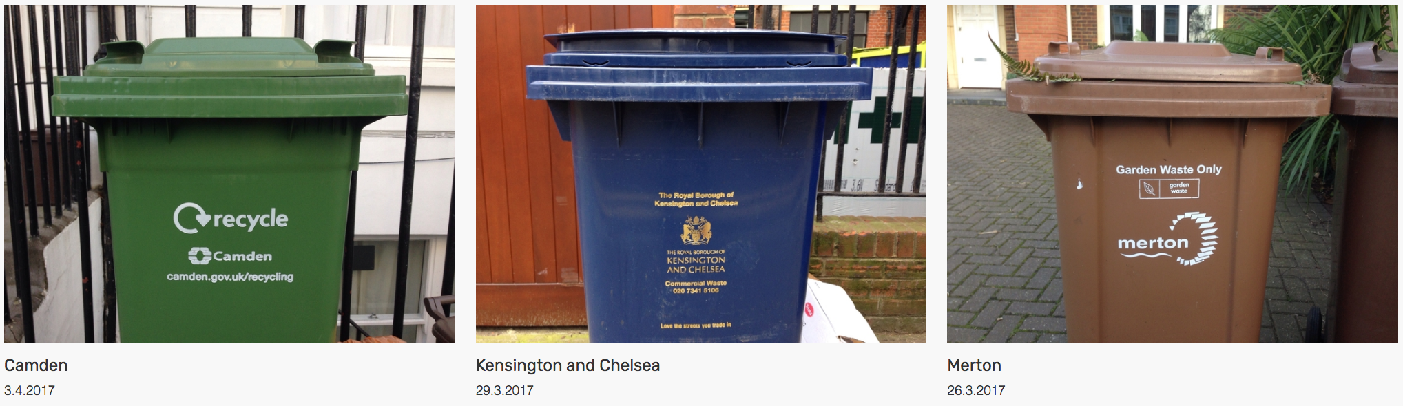 Bin there, done that a visual catalogue of a nation's bins Creative