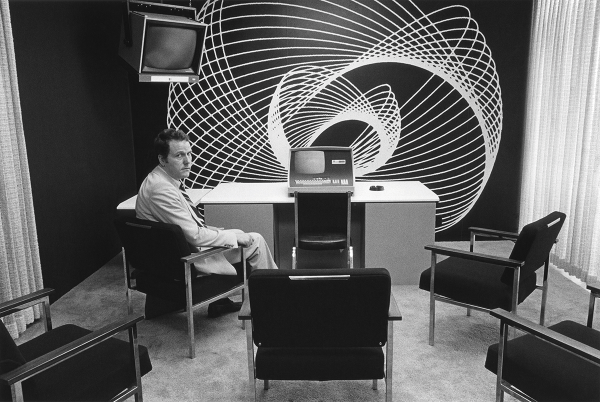 slick corporate offices of 1970s America
