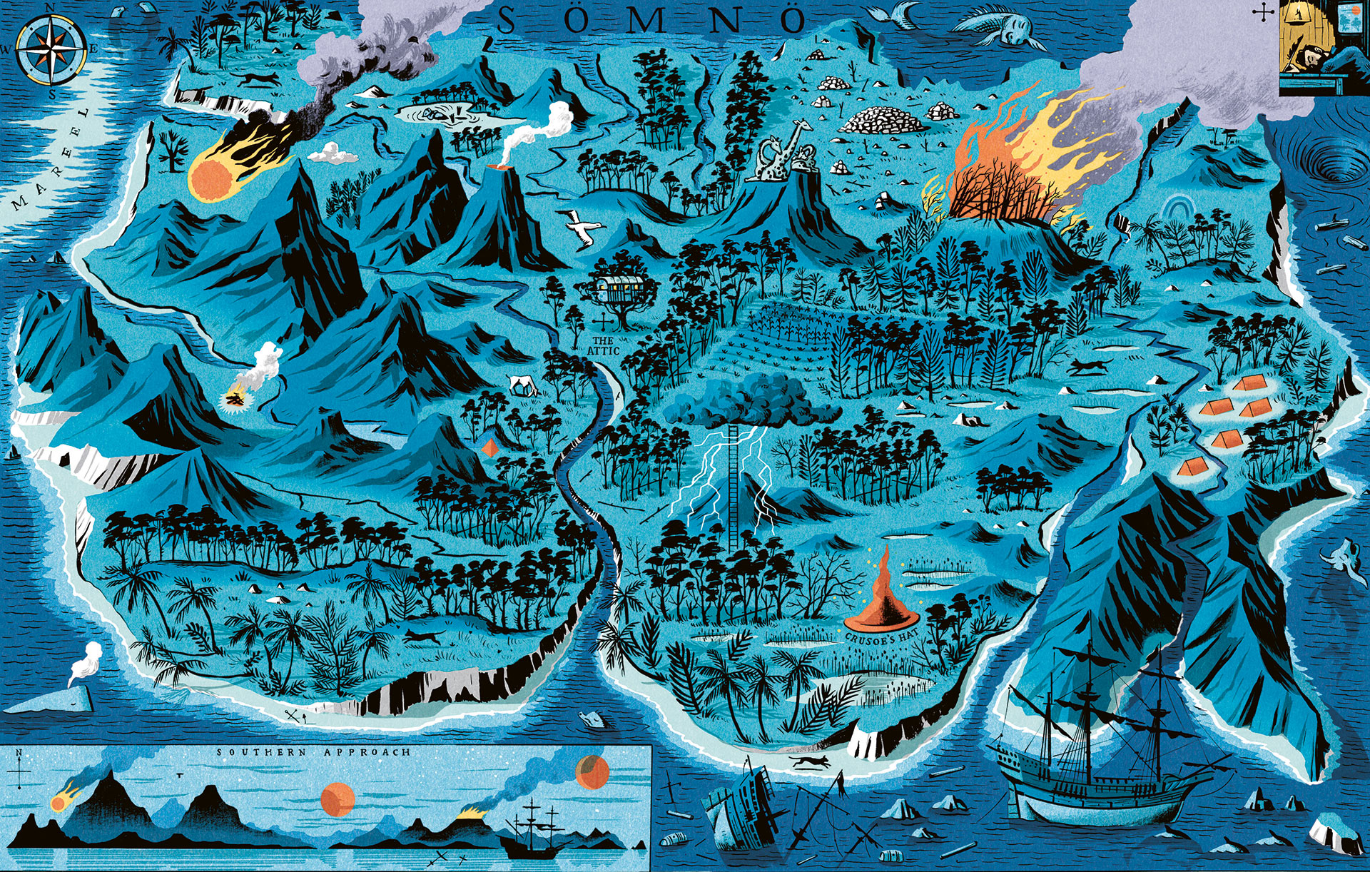 Illustrators Dream Up Imaginary Islands In A New Thames Hudson Book