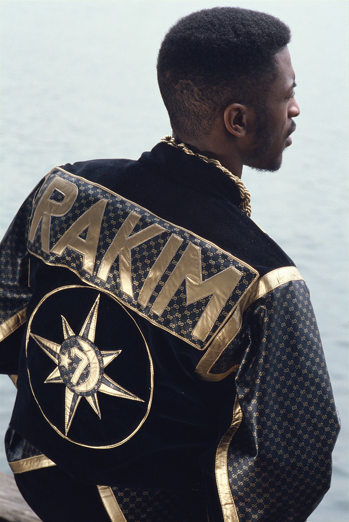 An image of a Dapper Dan design on show at The Real Thing exhibition