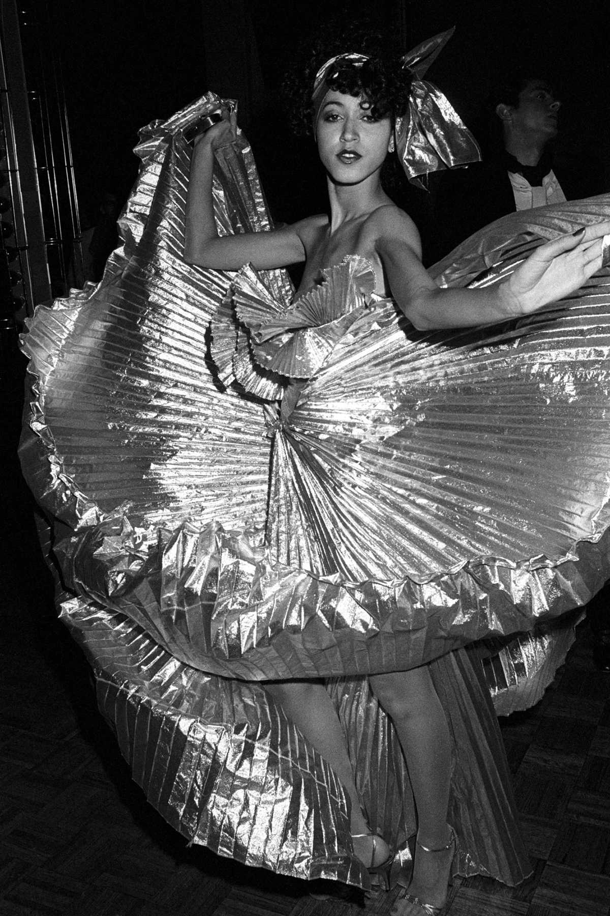 Pat Cleveland at nightclub Studio 54