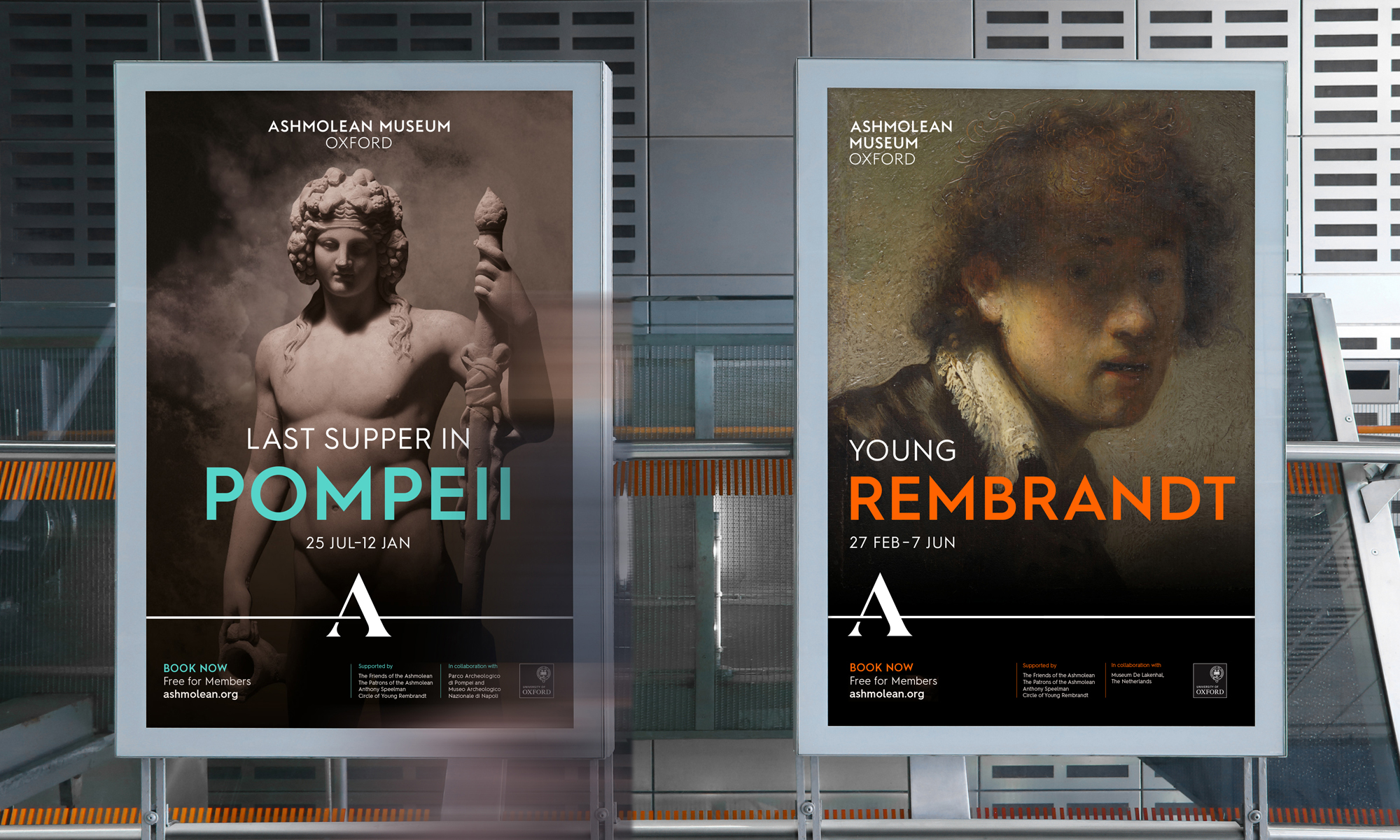 Ashmolean exhibition posters