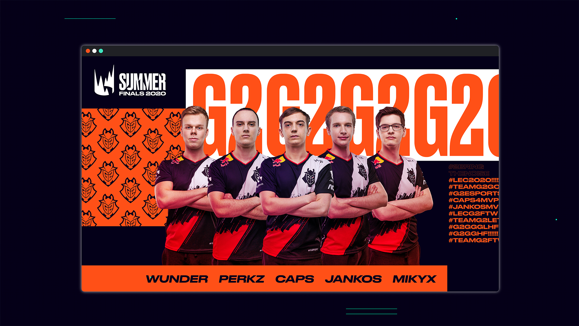 LEC Summer Finals 2020 identity
