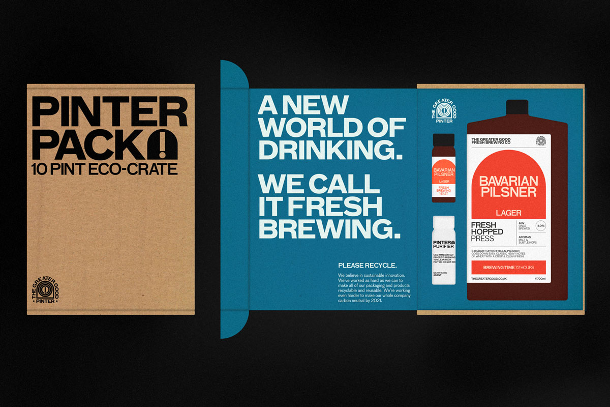 Branding for Greater Good Fresh Brewing