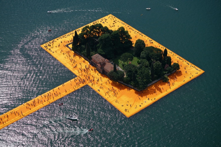 The Floating Piers By Christo And Jeanne Claude
