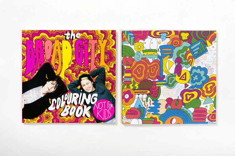 The Broad City Colouring book, by Mike Perry Design Week