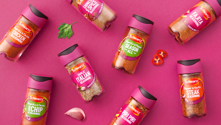 Schwartz spice brand goes transparent in redesign Design Week