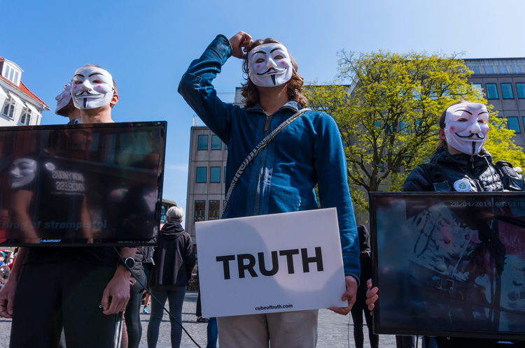 Anonymous: How the Guy Fawkes mask became an icon of the protest