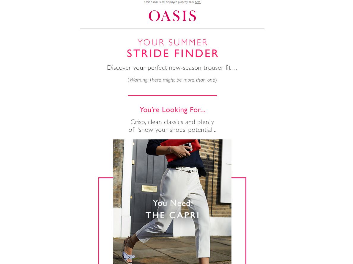 Oasis email
