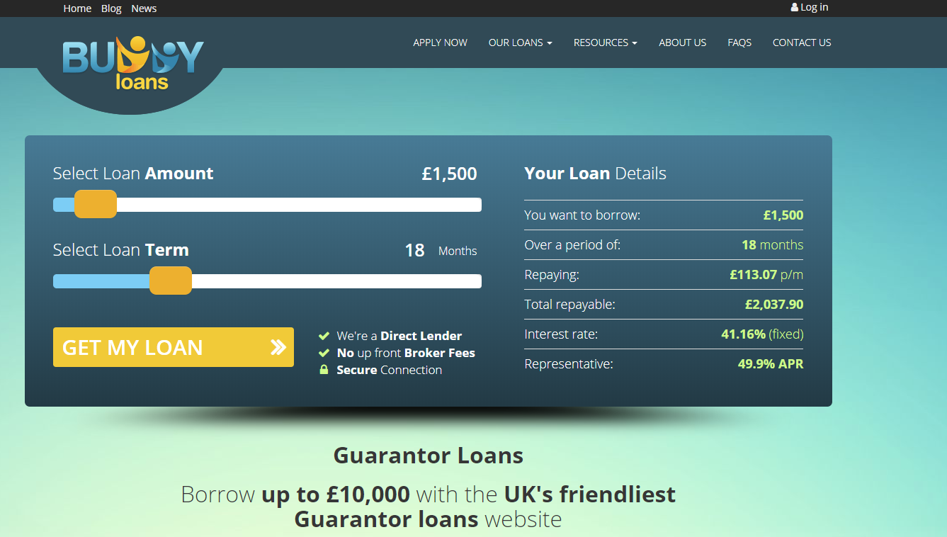 Buddy Loans screen shot