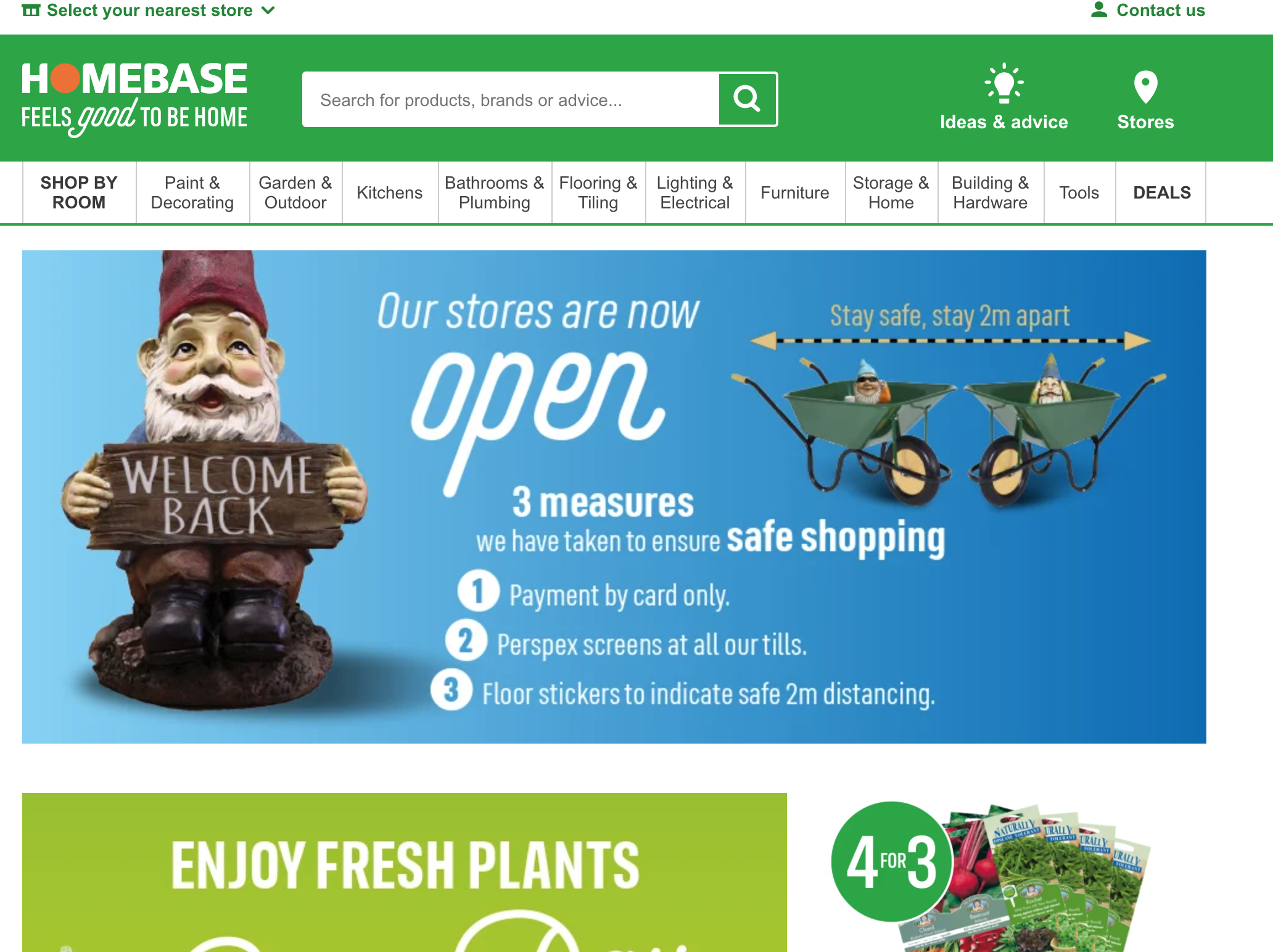 Homebase homepage