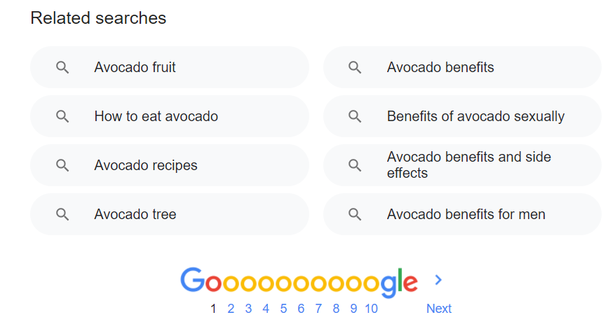 avocado-related-searches-google