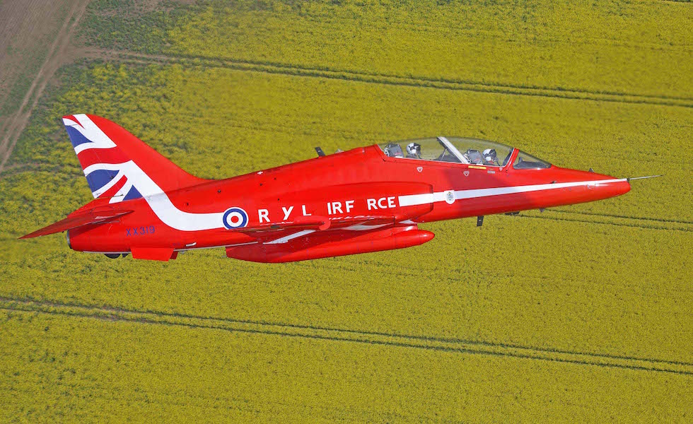 The Royal Air Force has lost its As and Os in support of the NHS Blood and Transplant campaign Missing Type