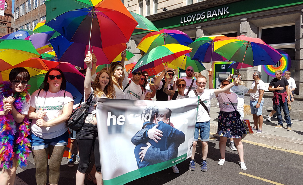 Lloyds LGBT diversity pride