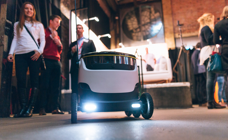 Just Eat delivery robot