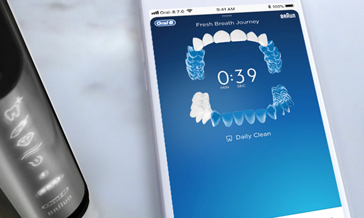 Oral B mobile app