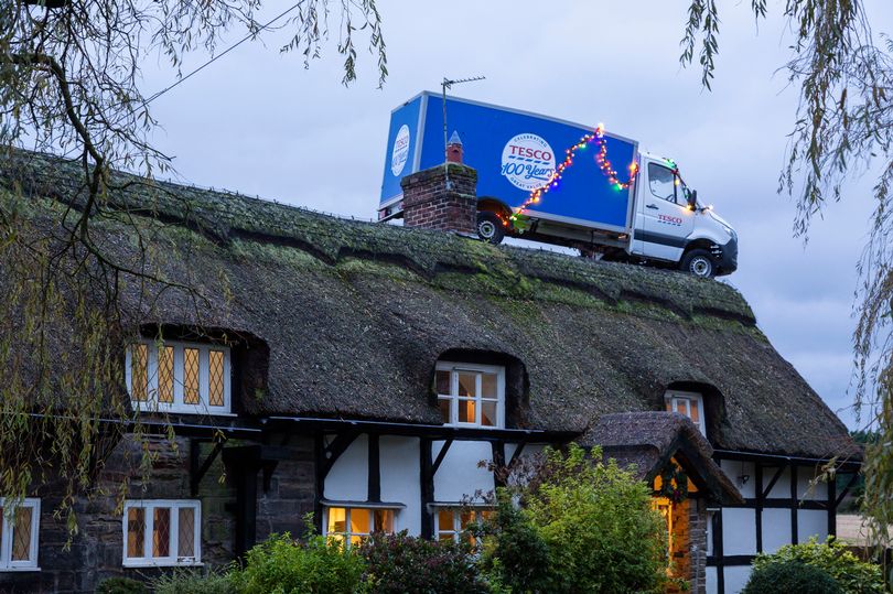 Tesco van